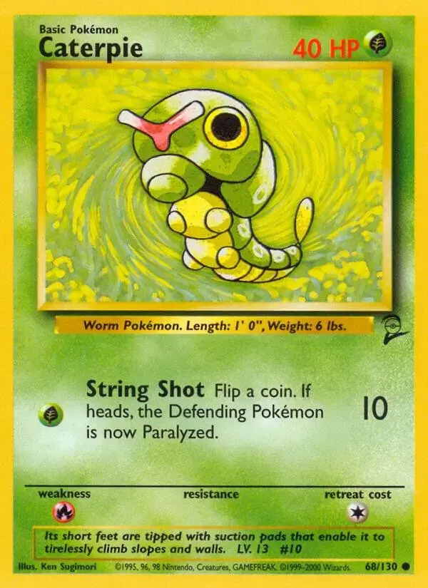 Caterpie - Pokemon Base Set 2 #68