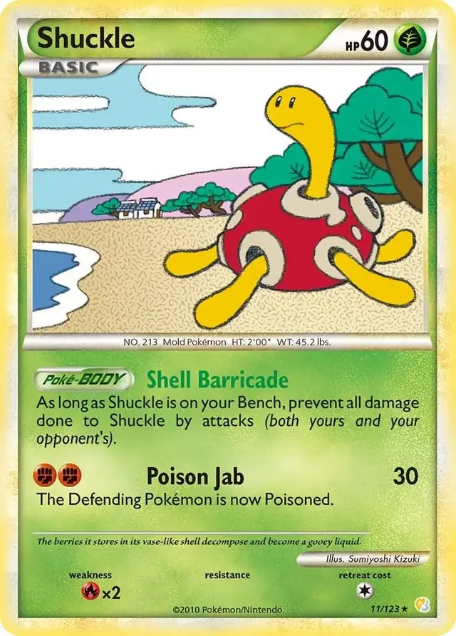 Shuckle - Pokemon HeartGold & SoulSilver #11