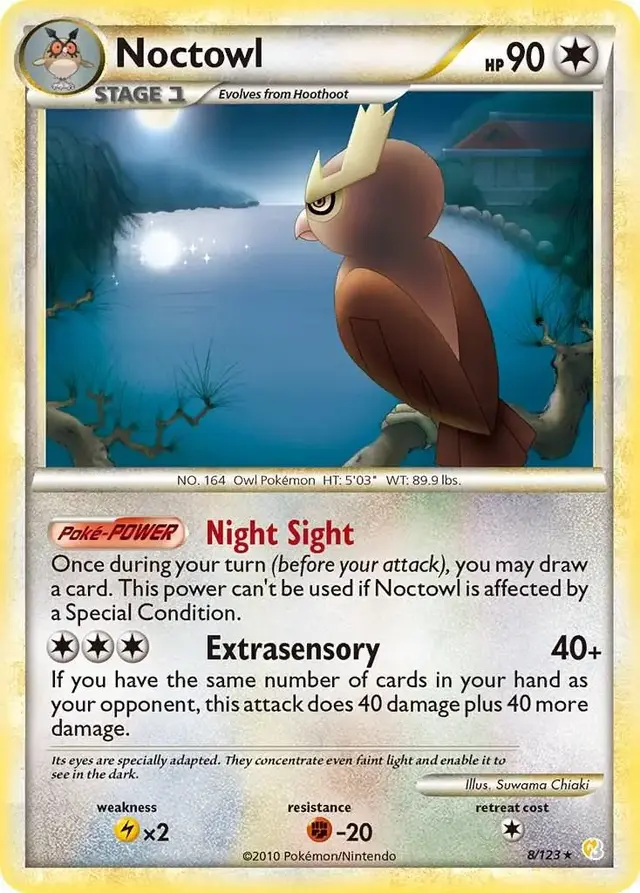 Noctowl - Pokemon HeartGold & SoulSilver #8
