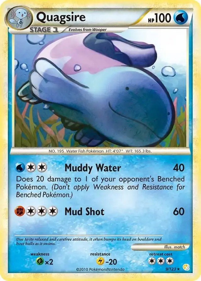 Quagsire - Pokemon HeartGold & SoulSilver #9
