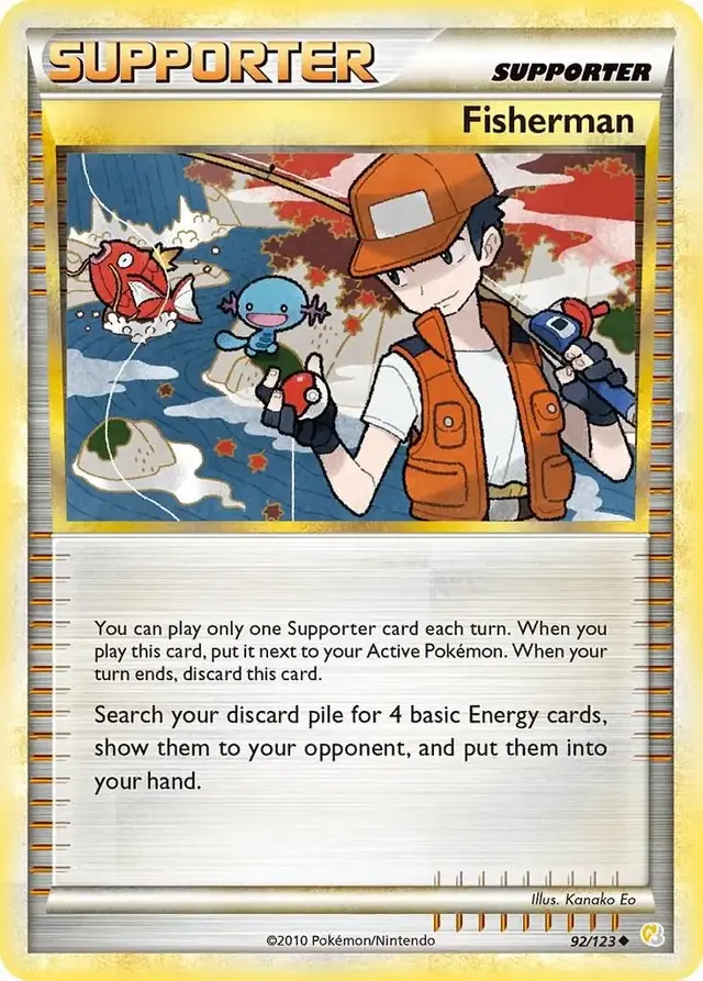 Fisherman - Pokemon HeartGold & SoulSilver #92