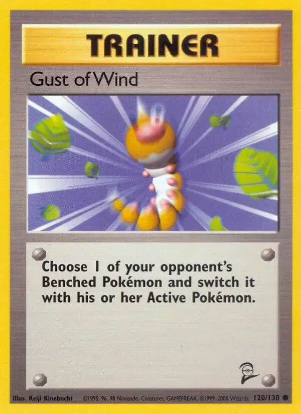 Gust of Wind - Pokemon Base Set 2 #120