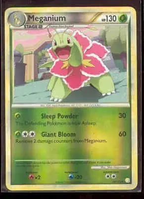 Meganium [Reverse Holo] - Pokemon HeartGold & SoulSilver #26