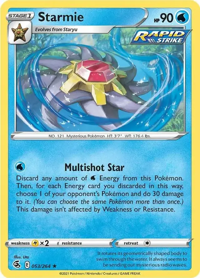 Starmie - Pokemon HeartGold & SoulSilver #53