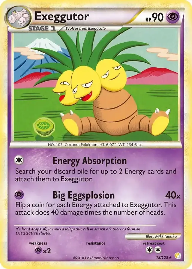 Exeggutor - Pokemon HeartGold & SoulSilver #18
