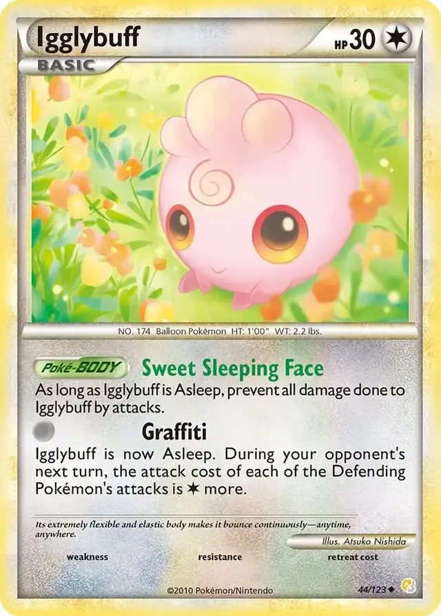 Igglybuff - Pokemon HeartGold & SoulSilver #44