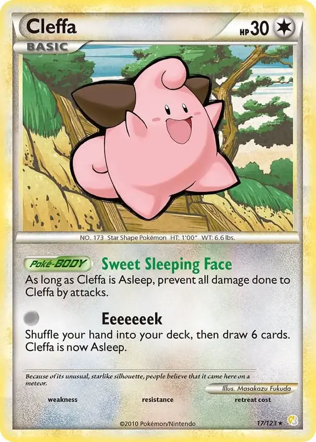Cleffa - Pokemon HeartGold & SoulSilver #17