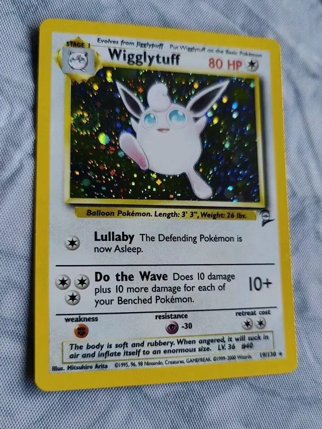 Wigglytuff [1999-2000] - Pokemon Base Set 2 #19