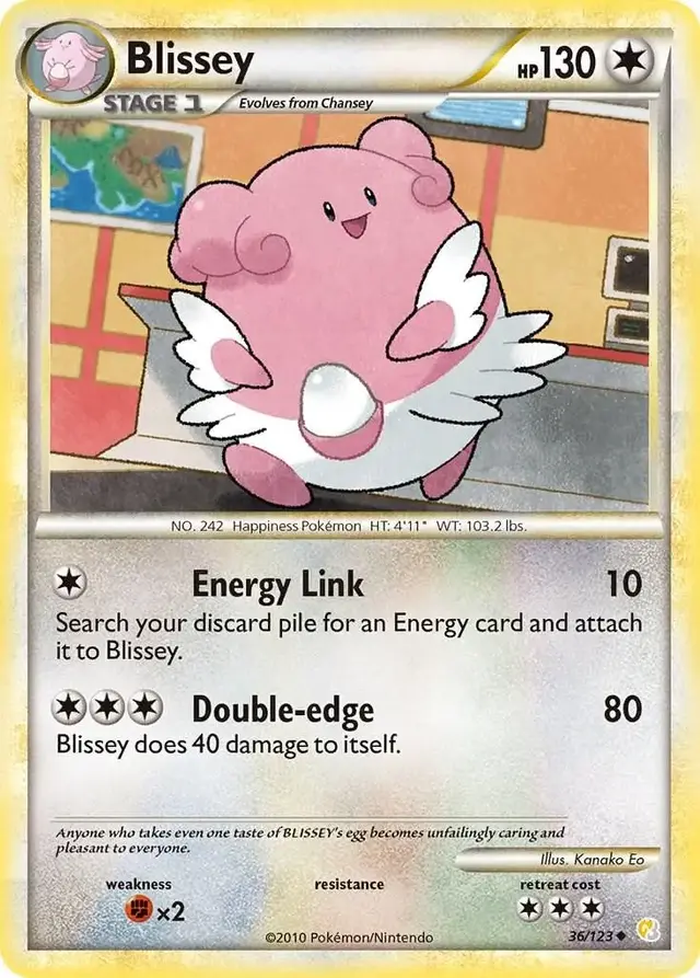 Blissey - Pokemon HeartGold & SoulSilver #36