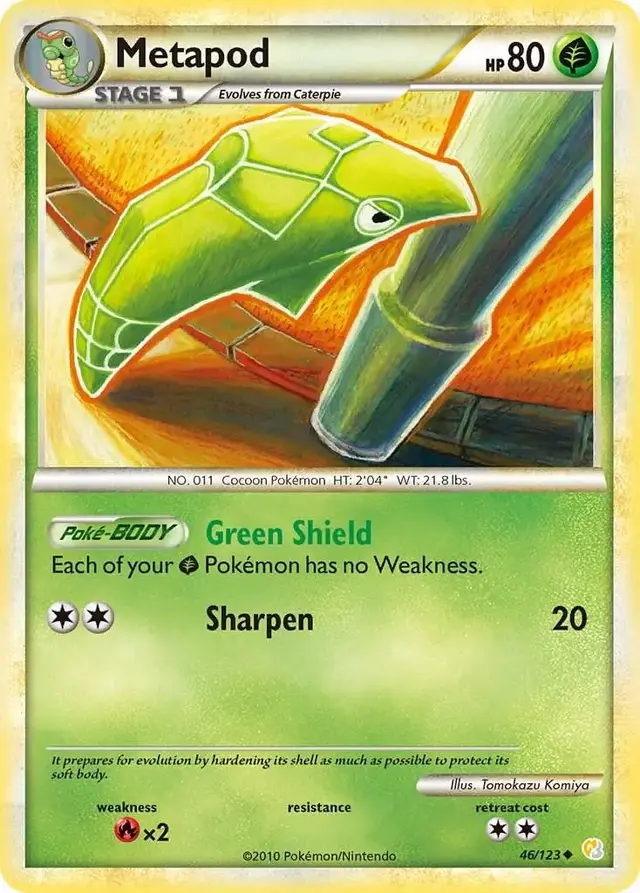 Metapod - Pokemon HeartGold & SoulSilver #46