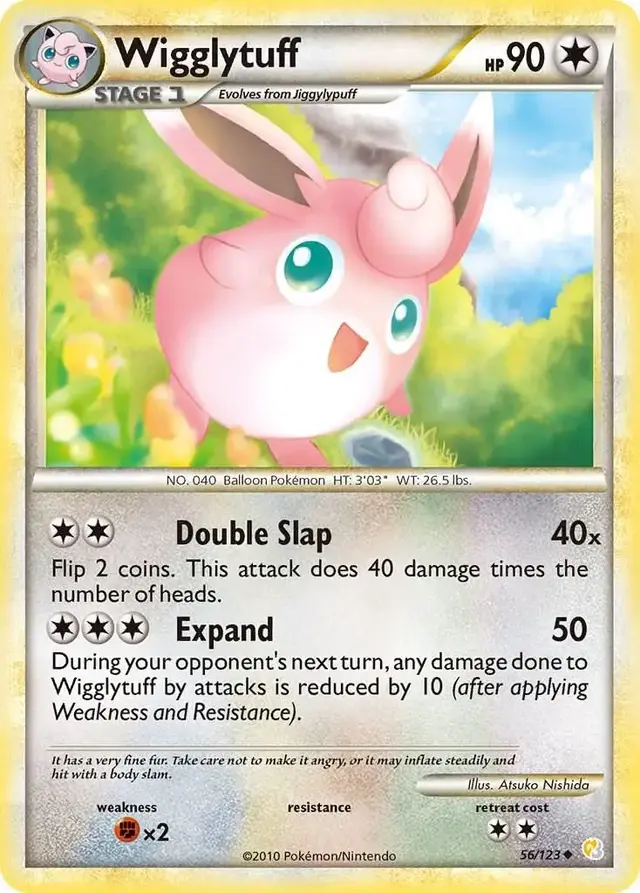 Wigglytuff - Pokemon HeartGold & SoulSilver #56