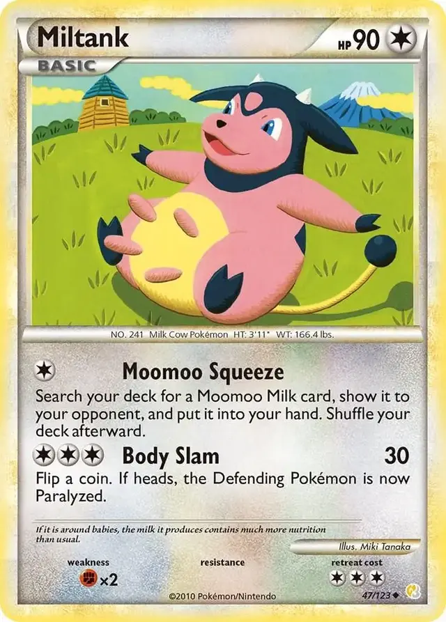 Miltank - Pokemon HeartGold & SoulSilver #47