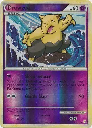 Drowzee [Reverse Holo] - Pokemon HeartGold & SoulSilver #62