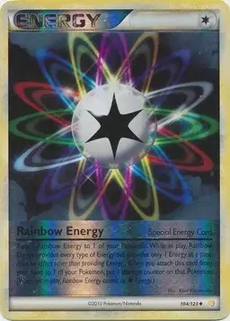 Rainbow Energy [Reverse Holo] 104 - Pokemon HeartGold & SoulSilver