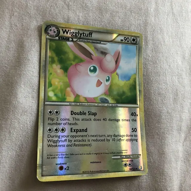 Wigglytuff [Reverse Holo] - Pokemon HeartGold & SoulSilver #56