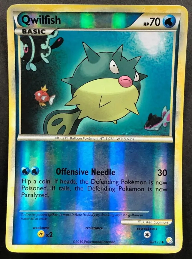 Qwilfish [Reverse Holo]