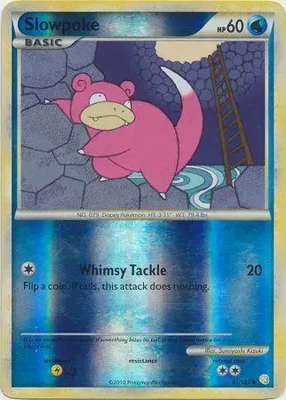 Slowpoke [Reverse Holo] - Pokemon HeartGold & SoulSilver #81