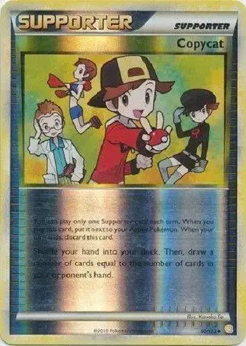 Copycat [Reverse Holo] - Pokemon HeartGold & SoulSilver #90