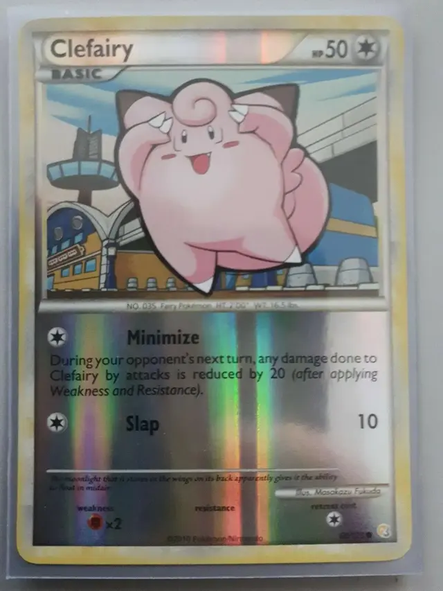 Clefairy [Reverse Holo] - Pokemon HeartGold & SoulSilver #60