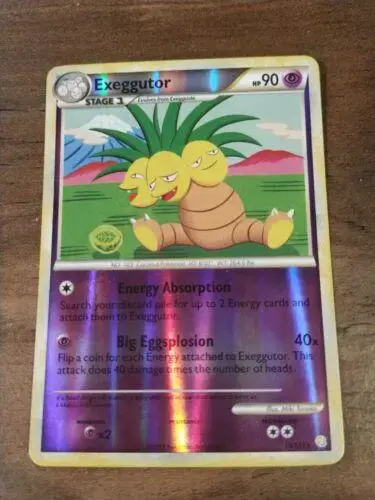 Exeggutor [Reverse Holo] - Pokemon HeartGold & SoulSilver #18