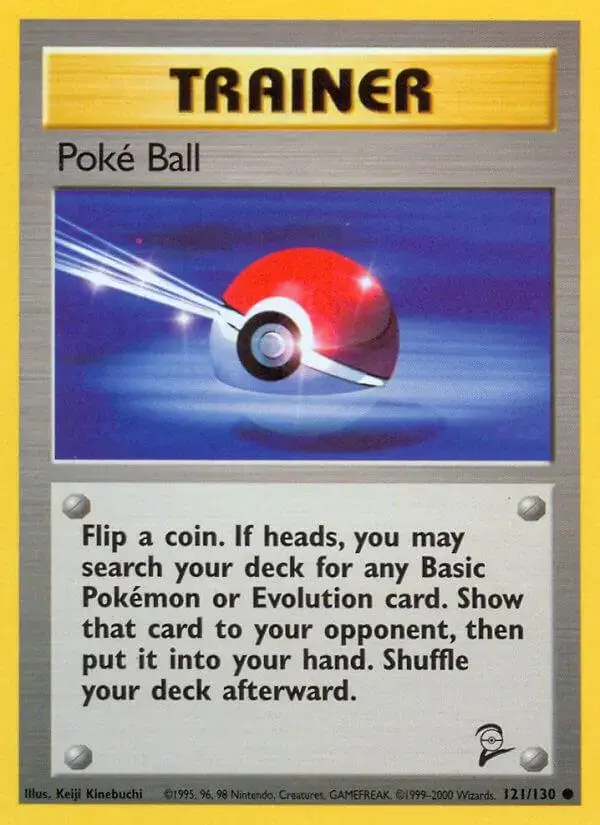 Poke Ball - Pokemon Base Set 2 #121