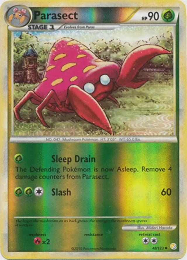 Parasect [Reverse Holo]