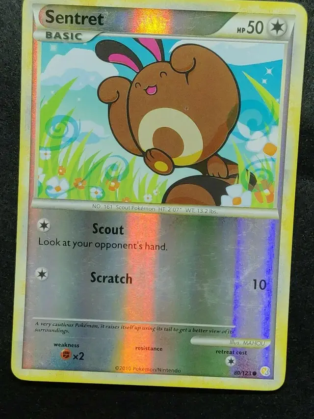 Sentret - Pokemon HeartGold & SoulSilver #80