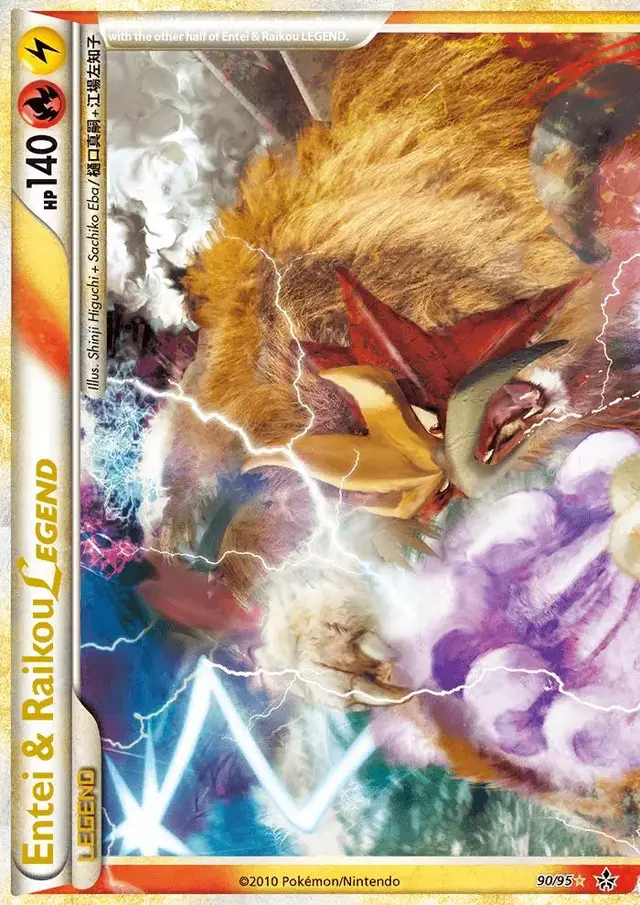 Entei & Raikou [Legend] - Pokemon Unleashed #90