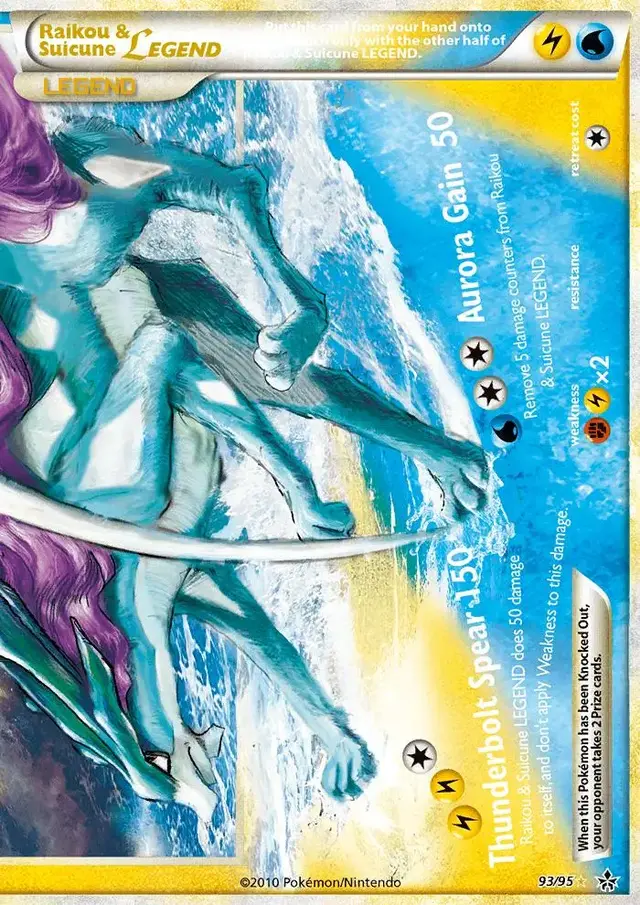 Raikou & Suicune [Legend] - Pokemon Unleashed #93