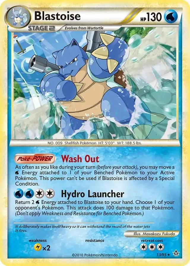 Blastoise - Pokemon Unleashed #13