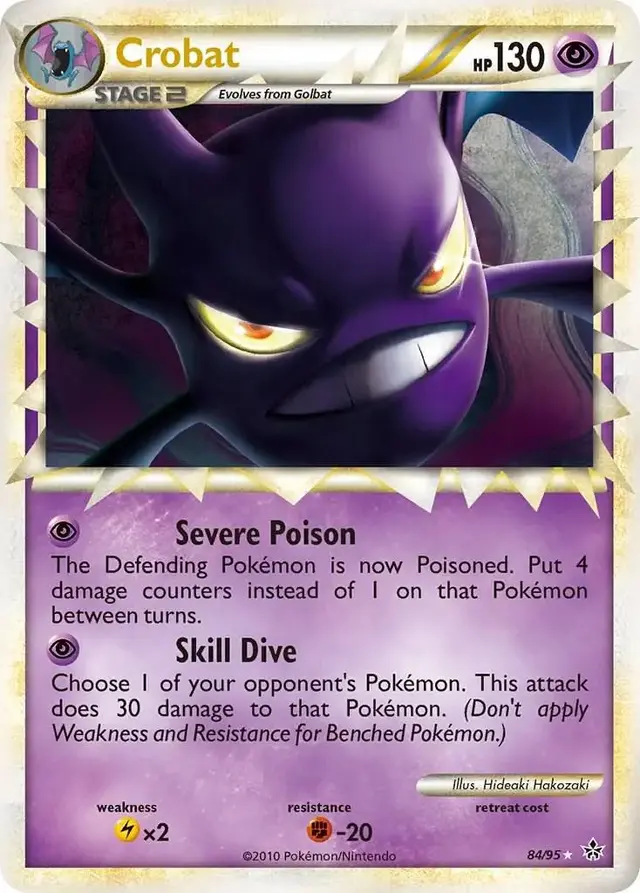 Crobat Prime - Pokemon Unleashed #84