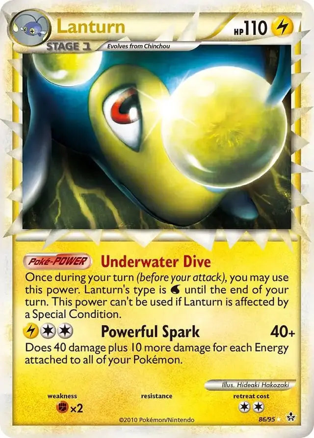 Lanturn Prime - Pokemon Unleashed #86
