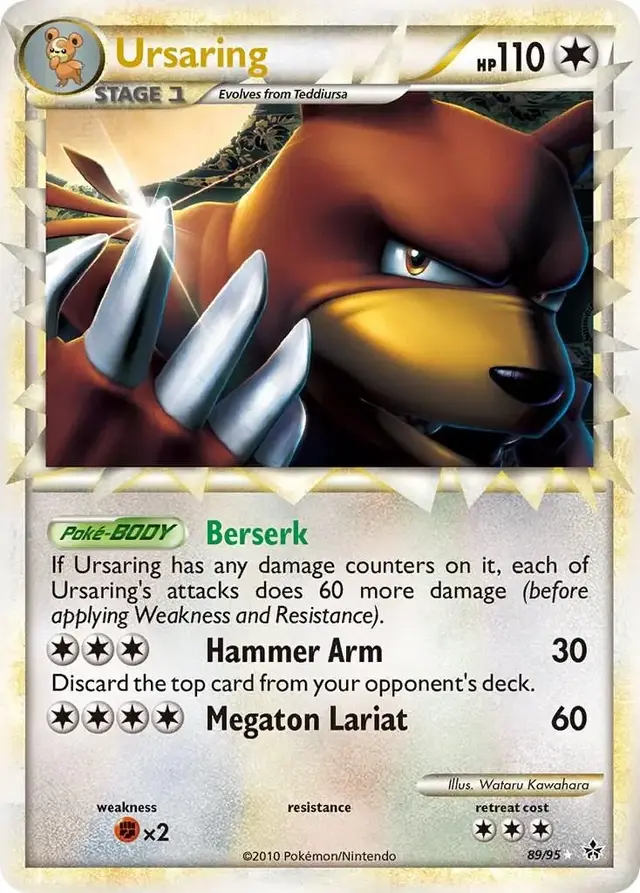 Ursaring Prime - Pokemon Unleashed #89