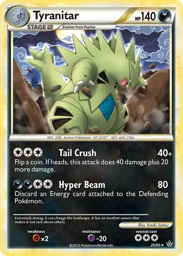 Tyranitar - Pokemon Unleashed #26
