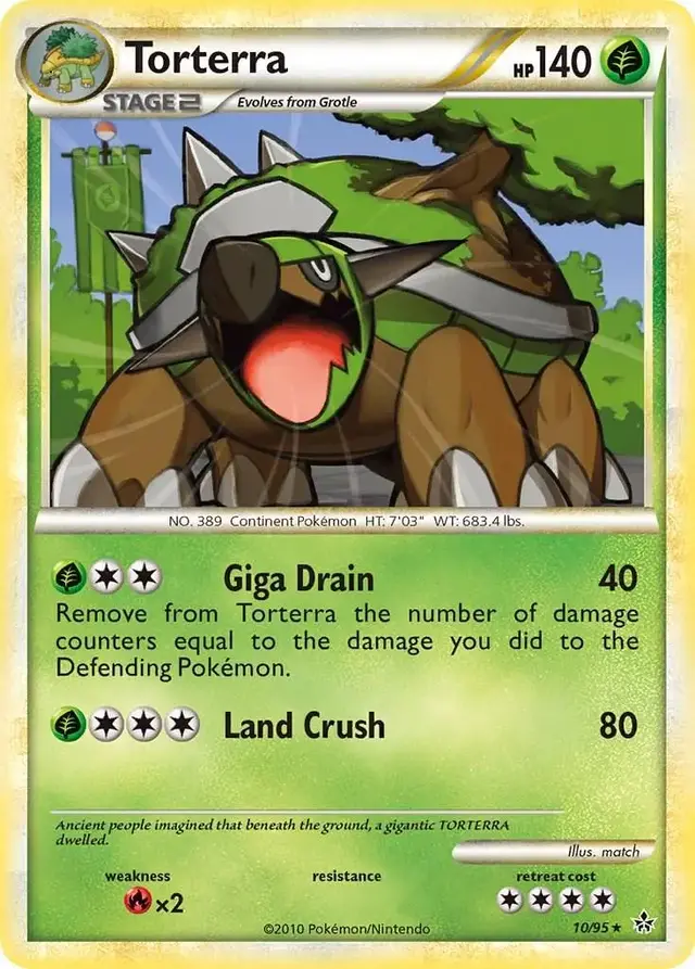 Torterra - Pokemon Unleashed #10