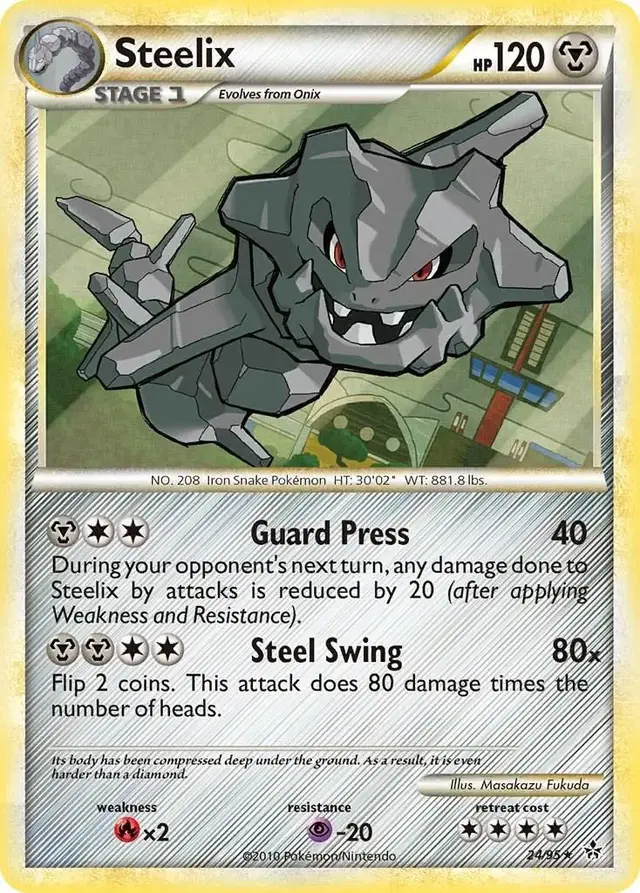 Steelix - Pokemon Unleashed #24