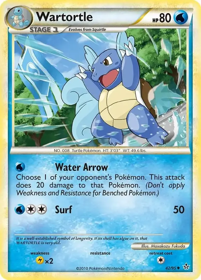 Wartortle - Pokemon Unleashed #42