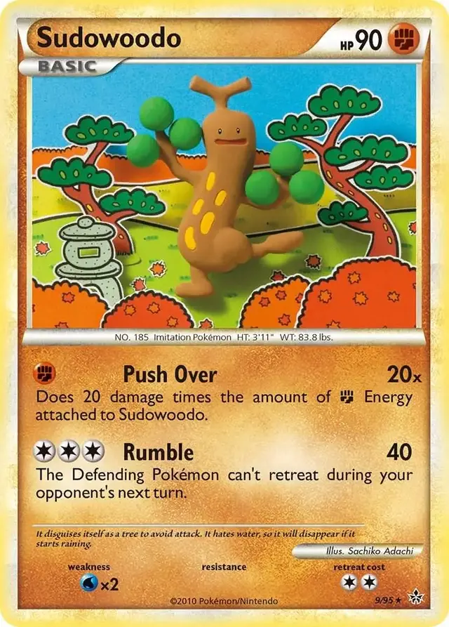 Sudowoodo - Pokemon Unleashed #9