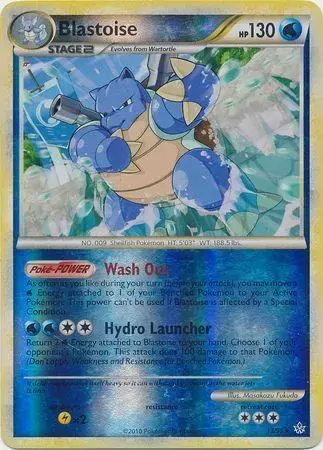 Blastoise [Reverse Holo] - Pokemon Unleashed #13