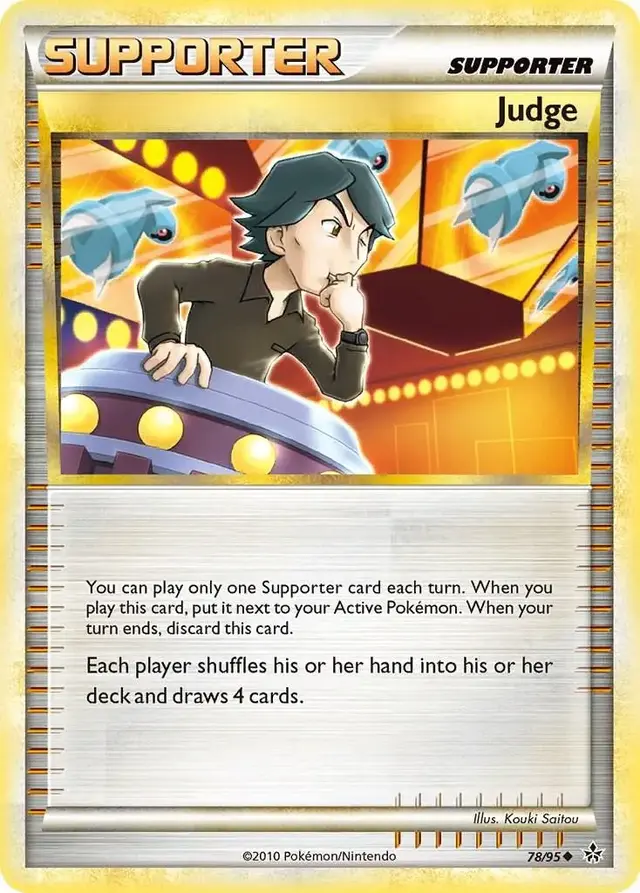 Judge - Pokemon Unleashed #78