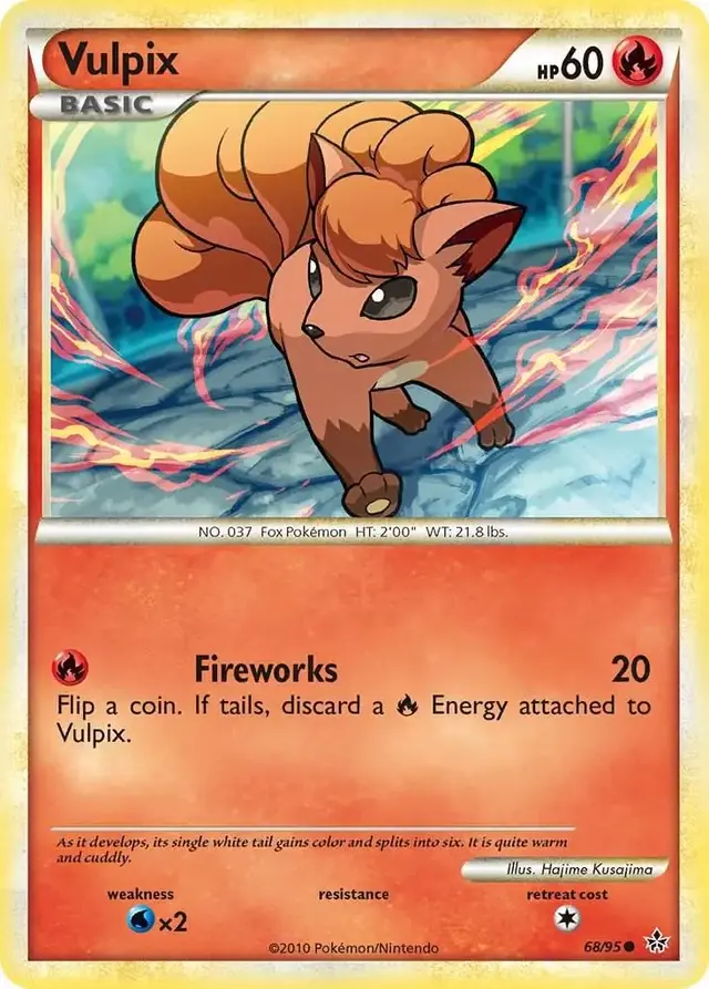 Vulpix - Pokemon Unleashed #68