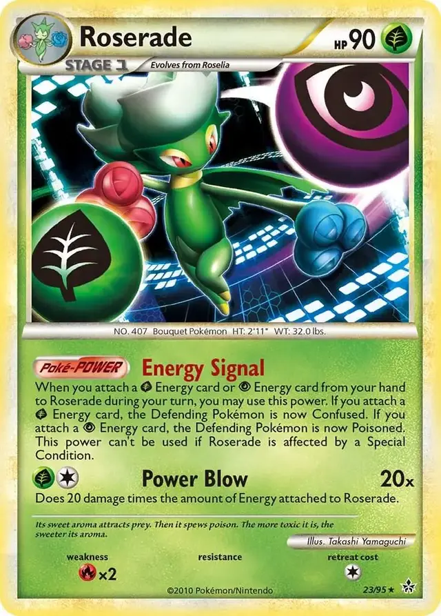 Roserade - Pokemon Unleashed #23