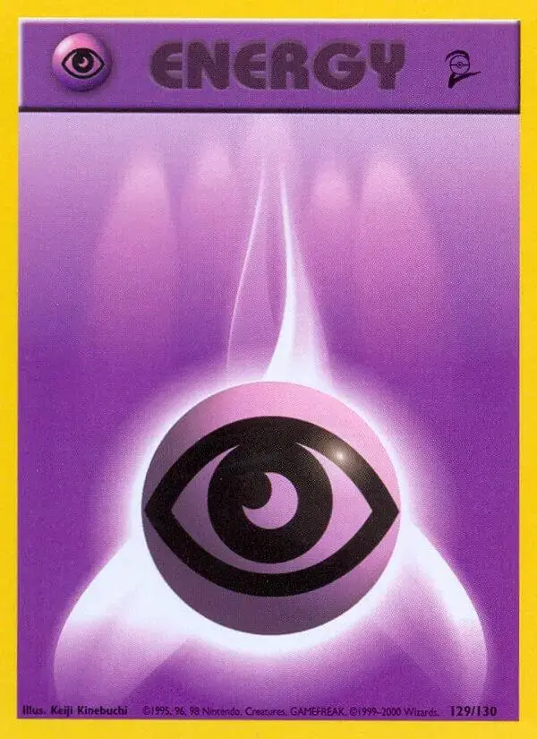 Psychic Energy - Pokemon Base Set 2 #129