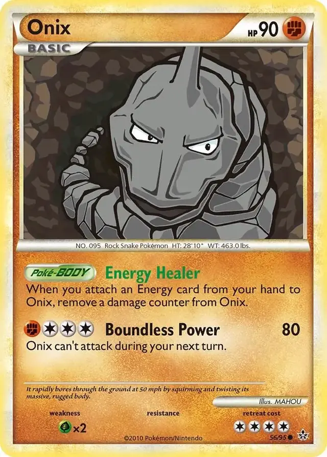 Onix - Pokemon Unleashed #56
