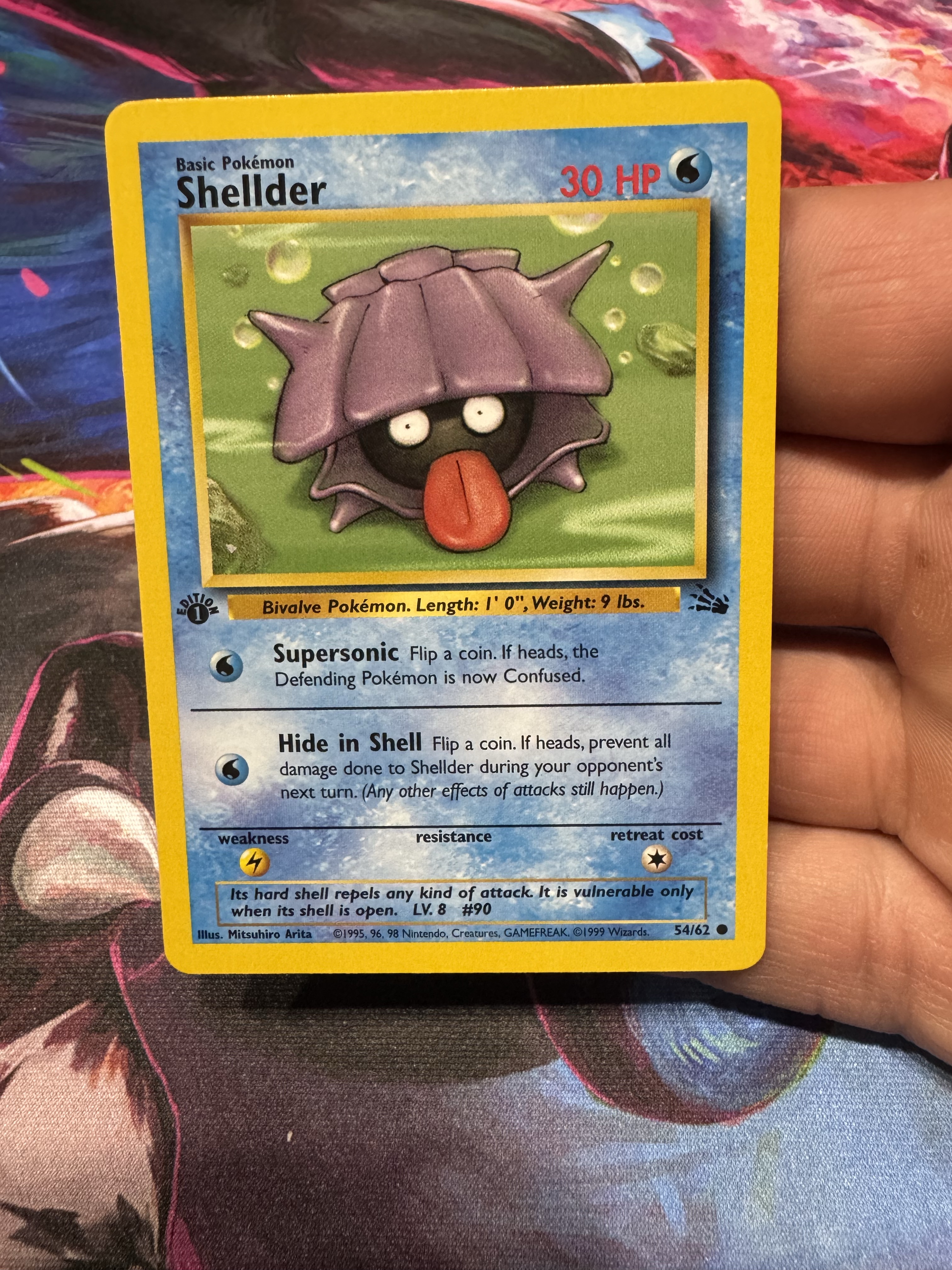 Shellder [1st Edition] - Pokemon Fossil #54 Price & Value ($1.89)