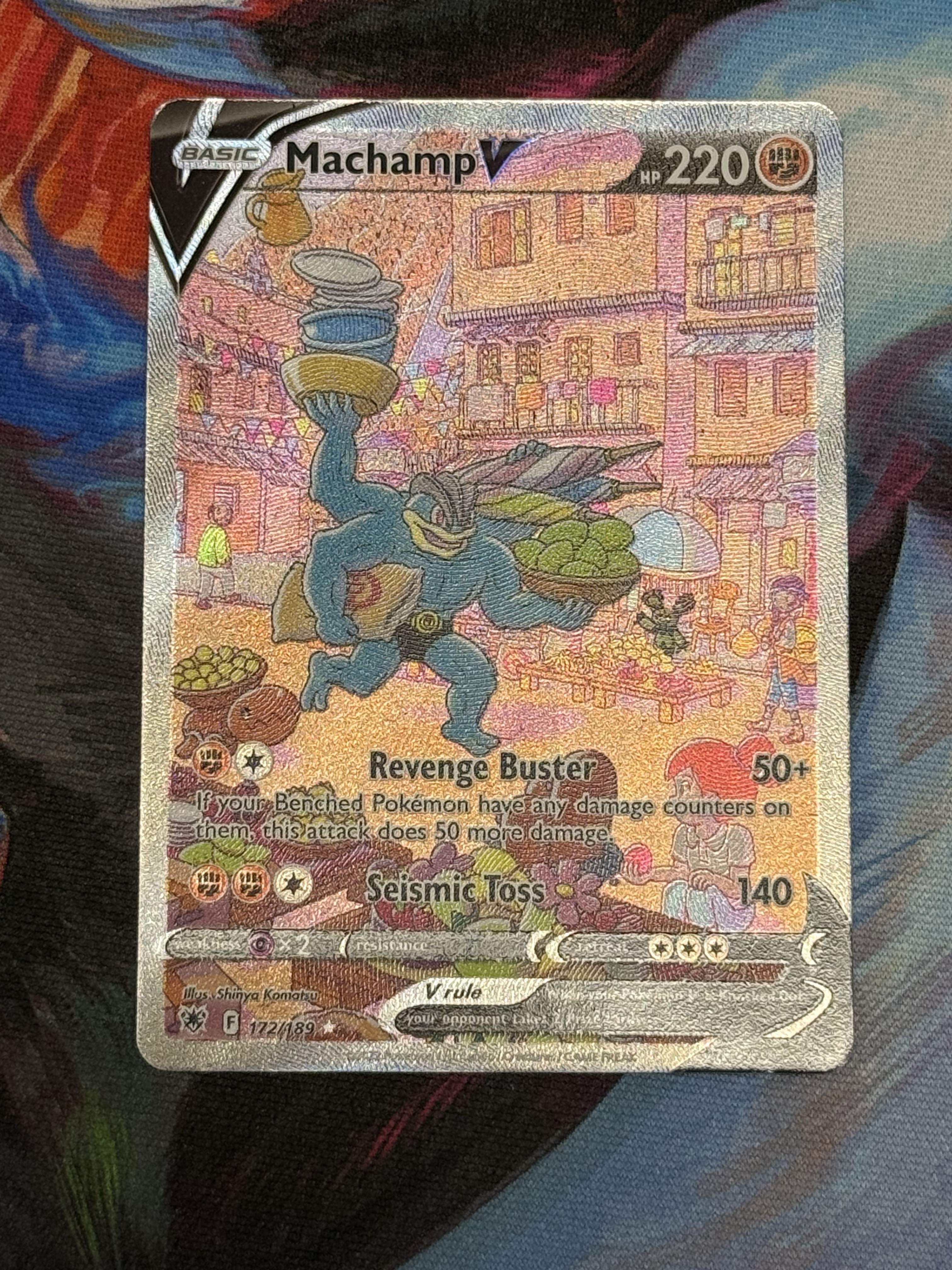 Machamp V - Pokemon Astral Radiance #172 Price & Value ($198.95)