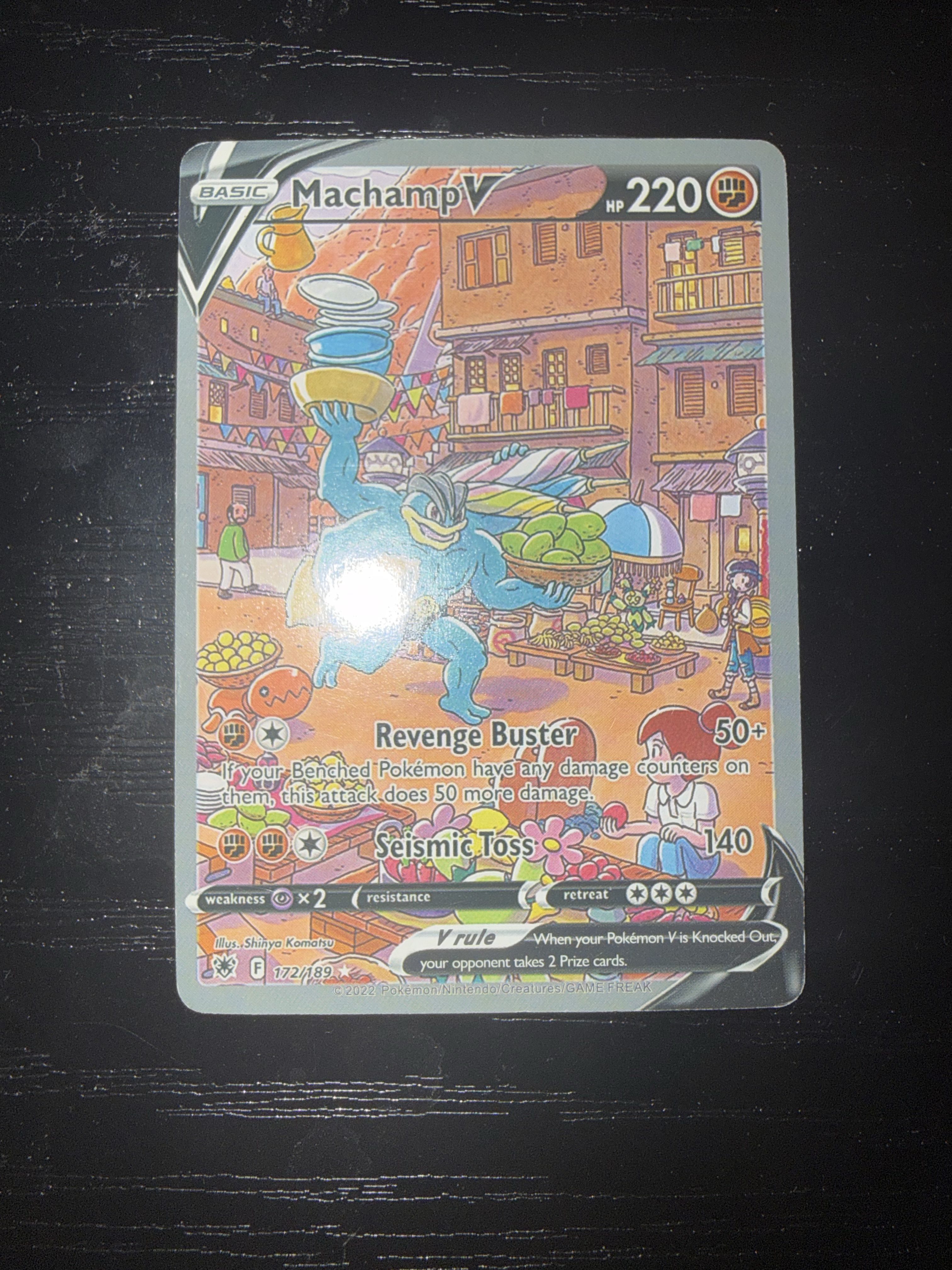 Machamp V - Pokemon Astral Radiance #172 Price & Value ($198.95)