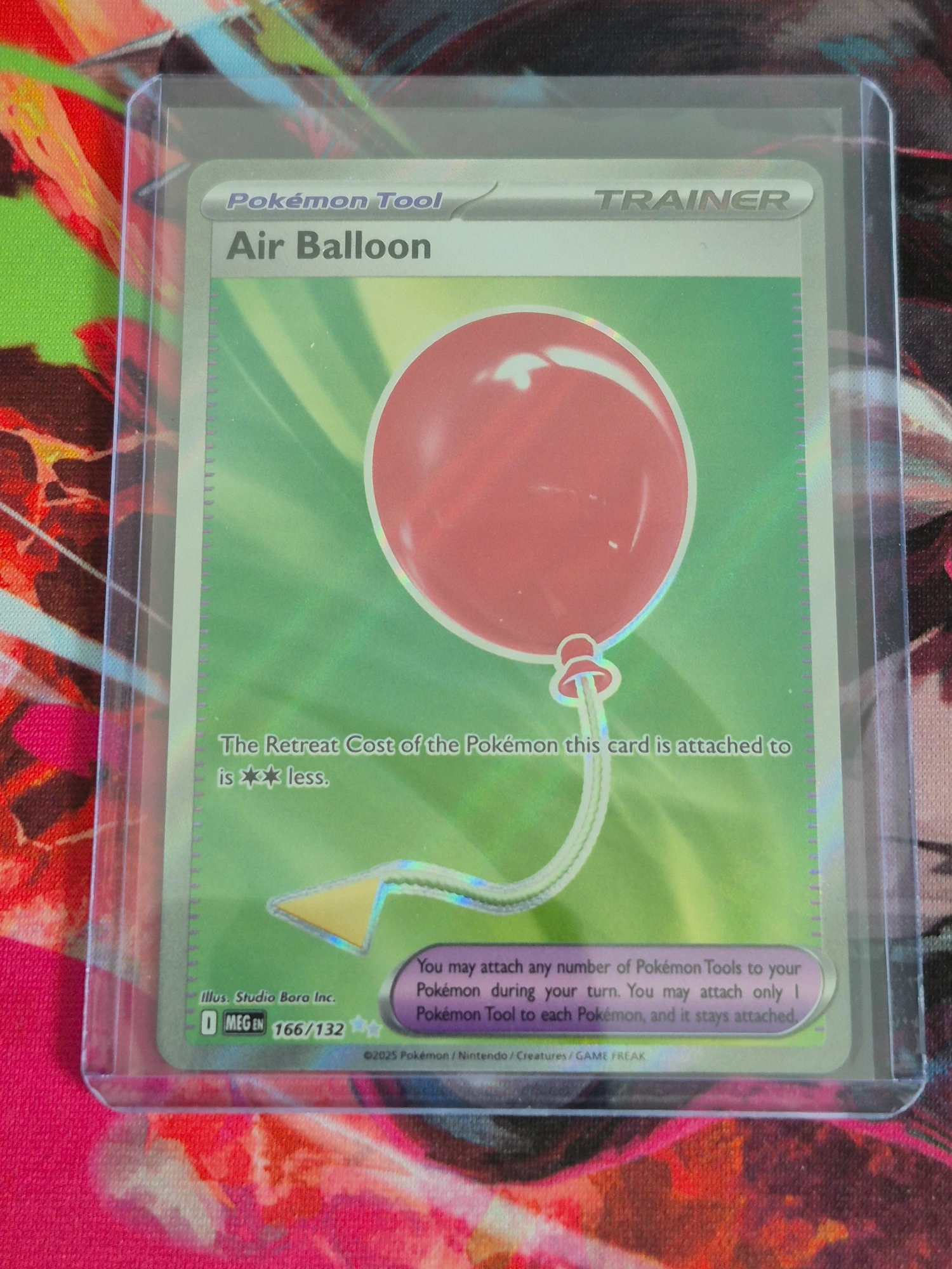 Pokemon Trading Card Game ME01: Mega Evolution Ultra Rare Air Balloon #166