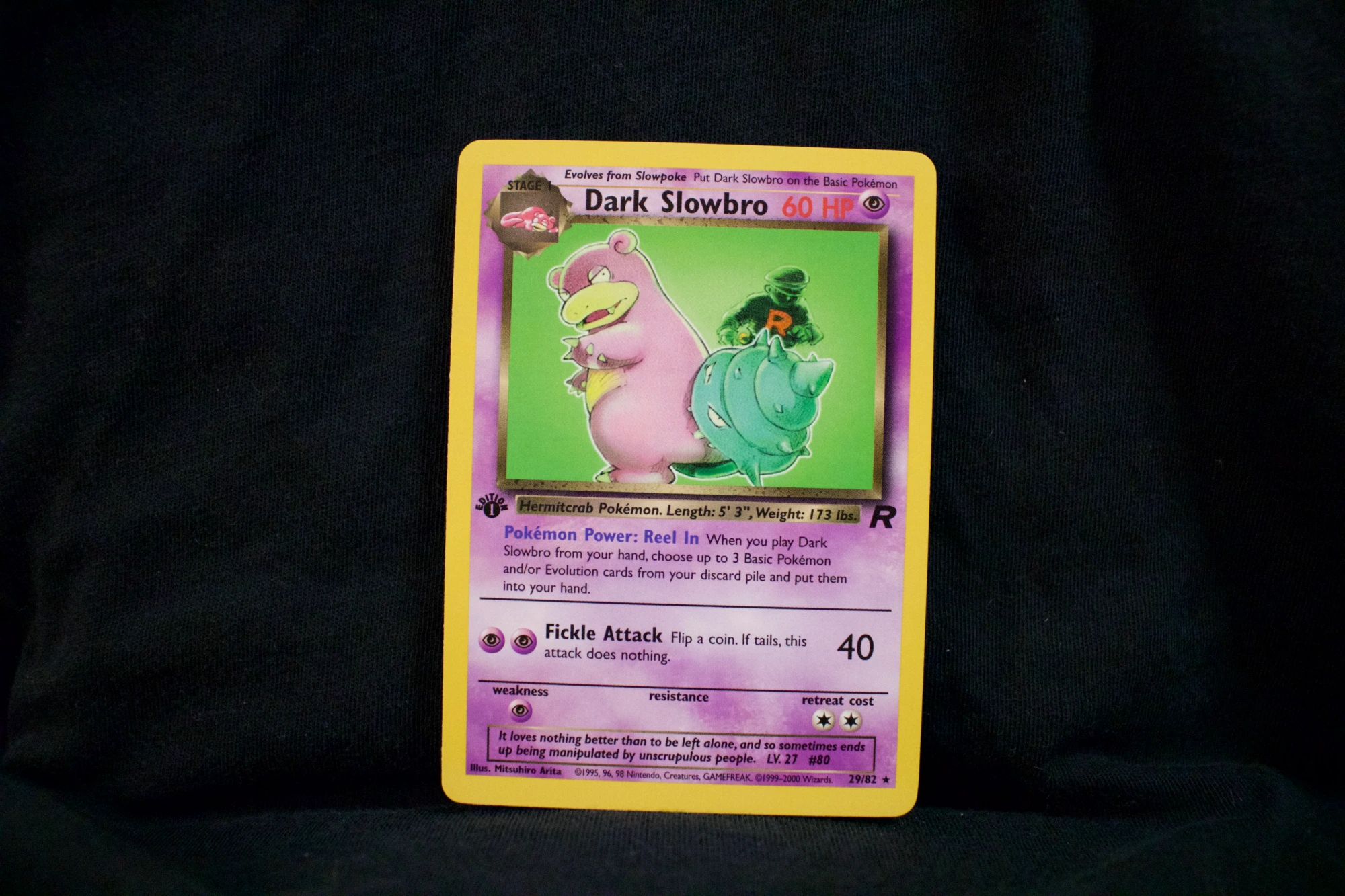 dark slowbro pokemon card Dark Slowbro [1st Edition]