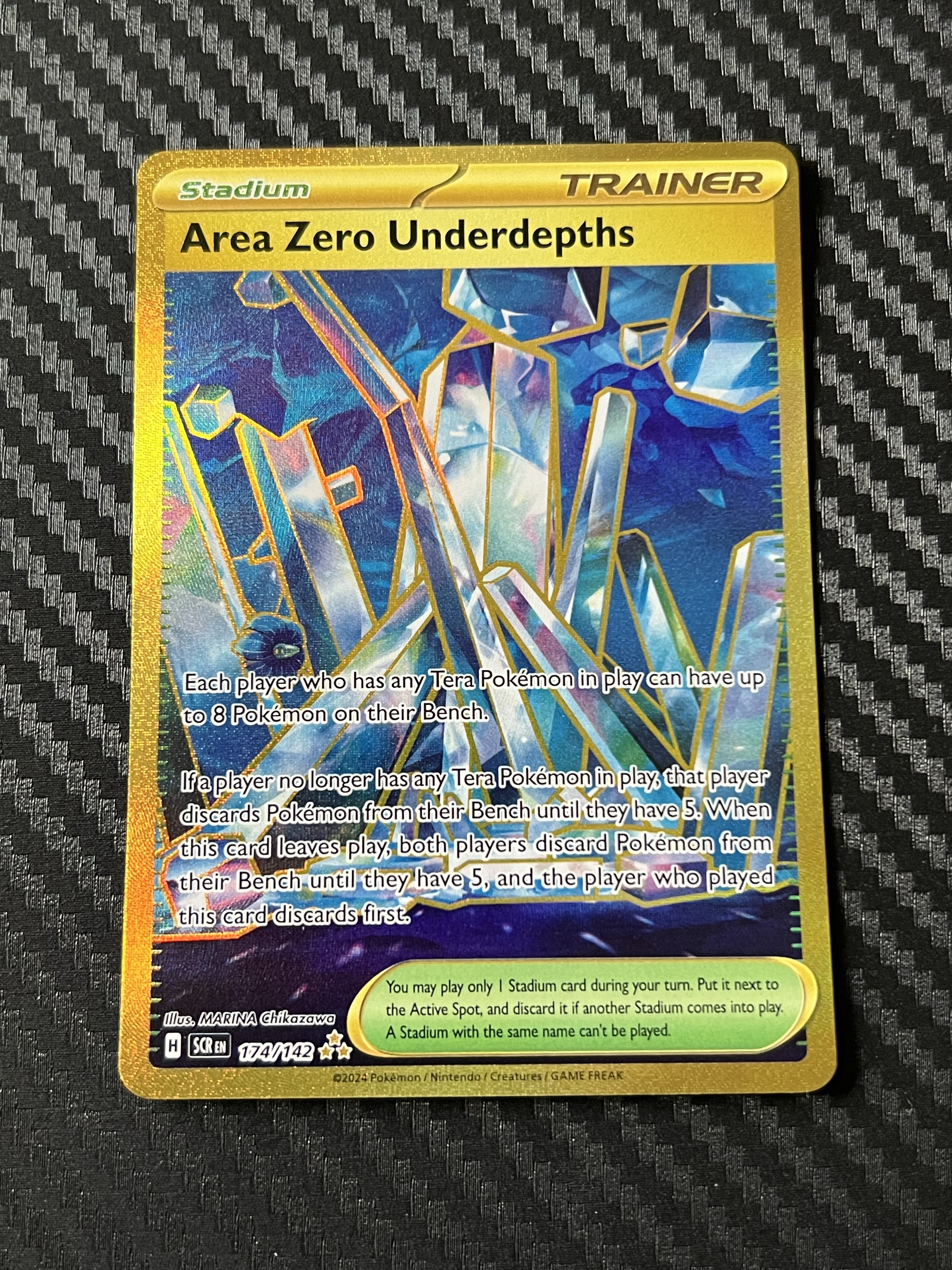 area zero underdepths pokemon card Gold (135/102) - Stellar Miracle (sv7) When this card leaves play Area Zero Underdepths #131 Prices